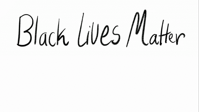 Black Lives Matter Artwork by Kelly Juarez (Ryman '12)